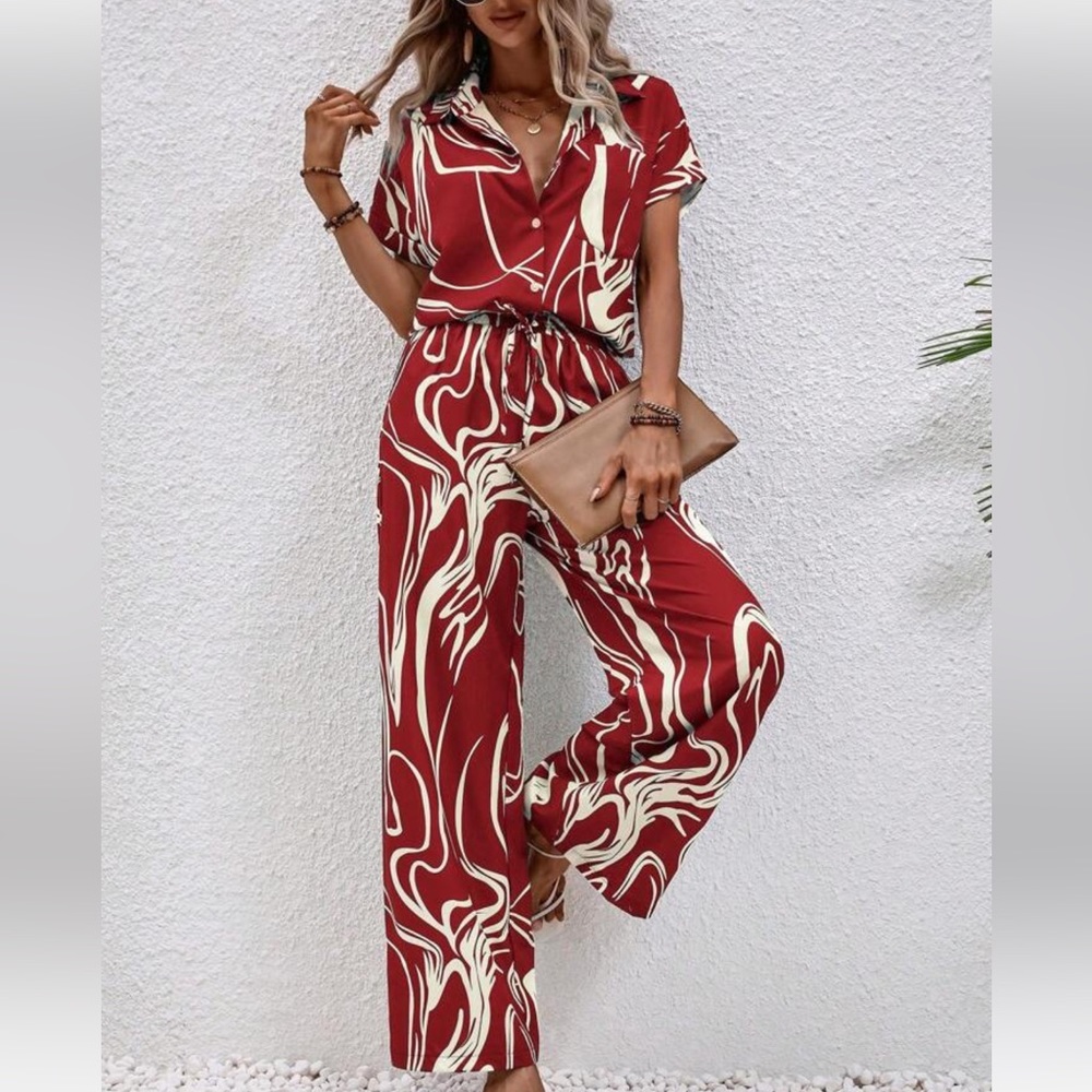 Summer Suit 2 Pieces size Large